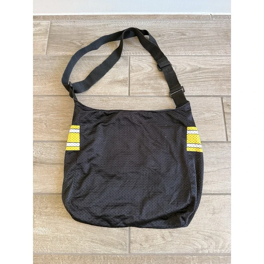 NFL Pittsburgh Steelers Jersey Tote Shoulder Bag Littlearth ProFanity Zipper